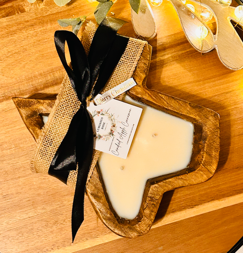 Texas Rustic Dough Bowl