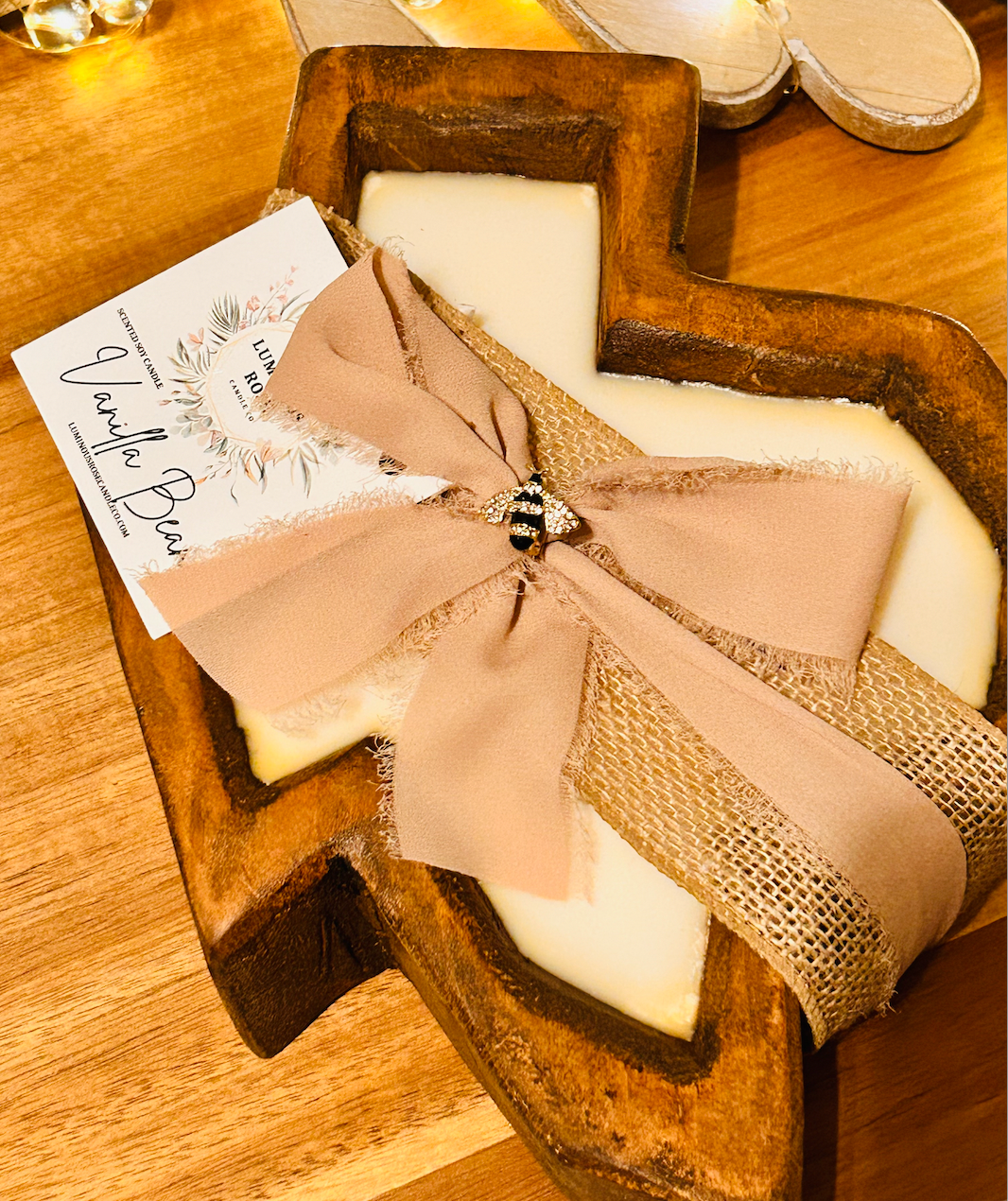 Texas Rustic Dough Bowl